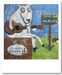 Henry mural Save Our Wildlife